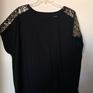Lane Bryant Sequined Tee